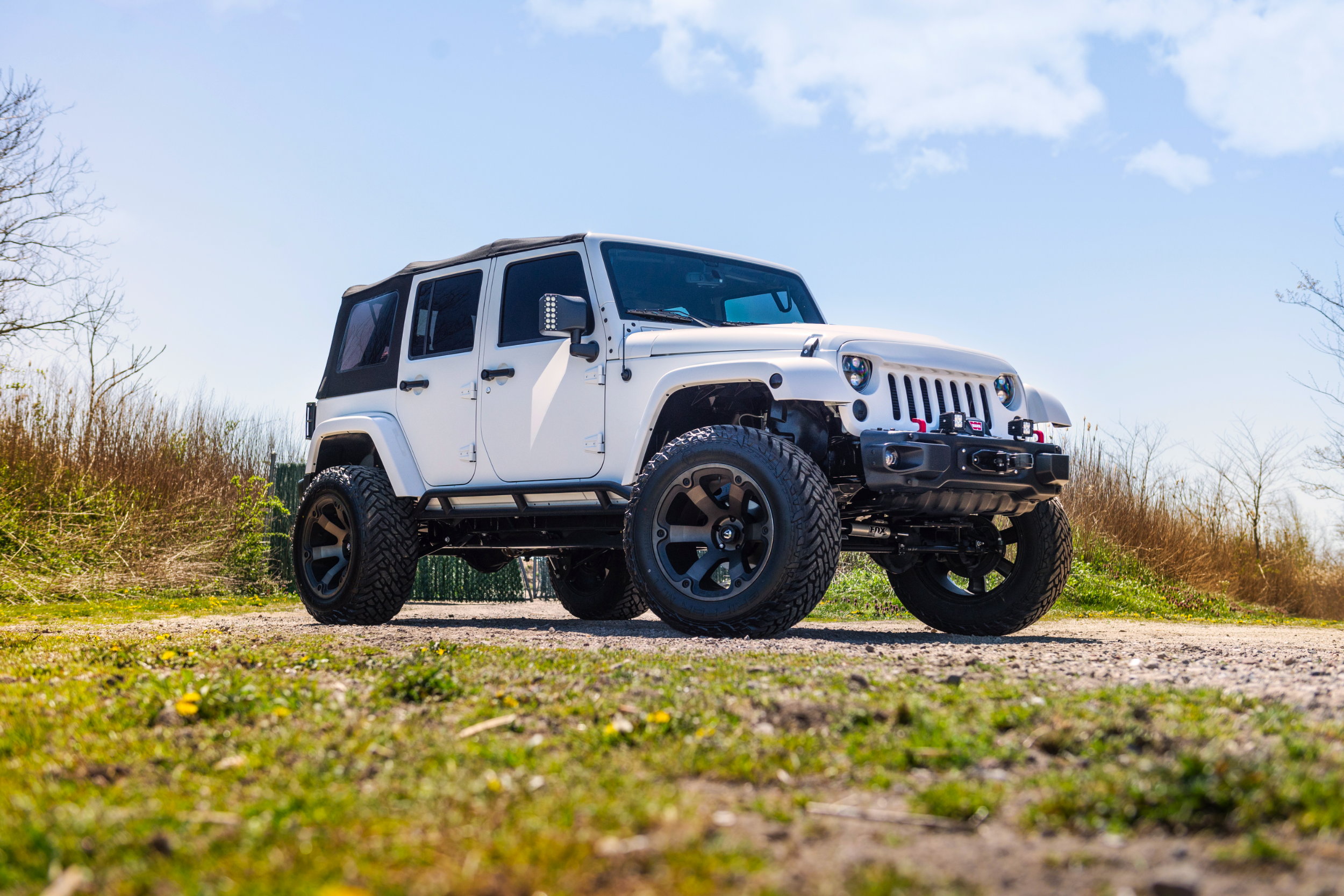 Jeep Wrangler with Fuel Beast