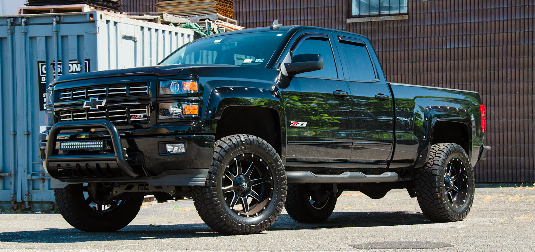 Lift Silverado 1500 with Wheel package by Autokicks