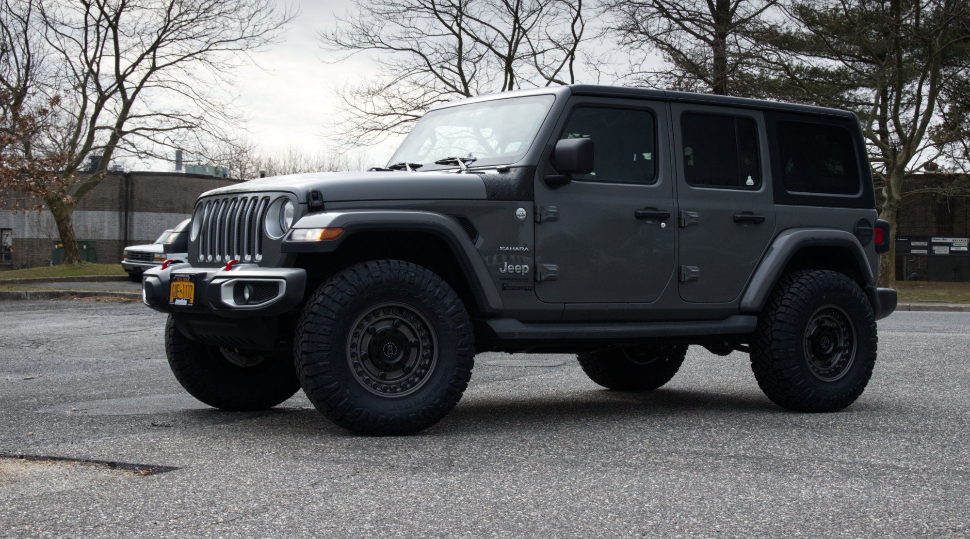 Jeep Wrangler leveled with Fuel Wheels